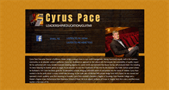 Desktop Screenshot of cyruspace.com